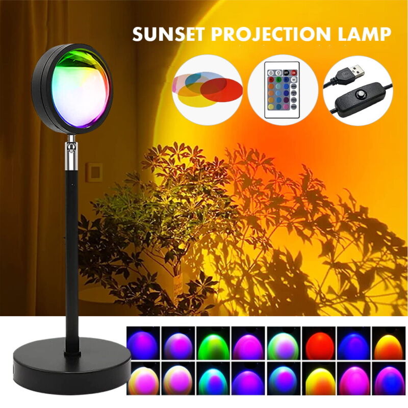 Sunset projection lamp