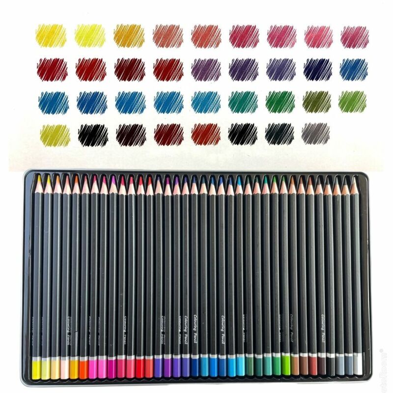 Coloured pencils
