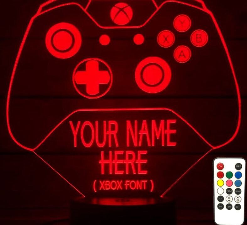 Personalised night light