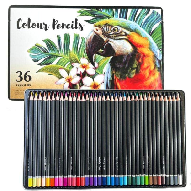 Coloured pencils