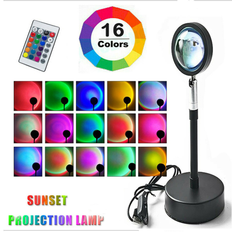 Sunset projection lamp
