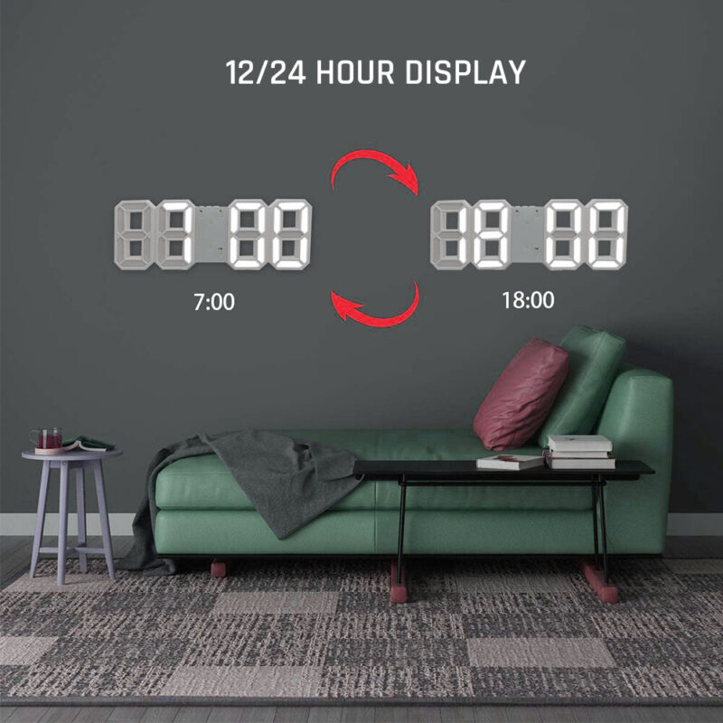 LED Wall Clock