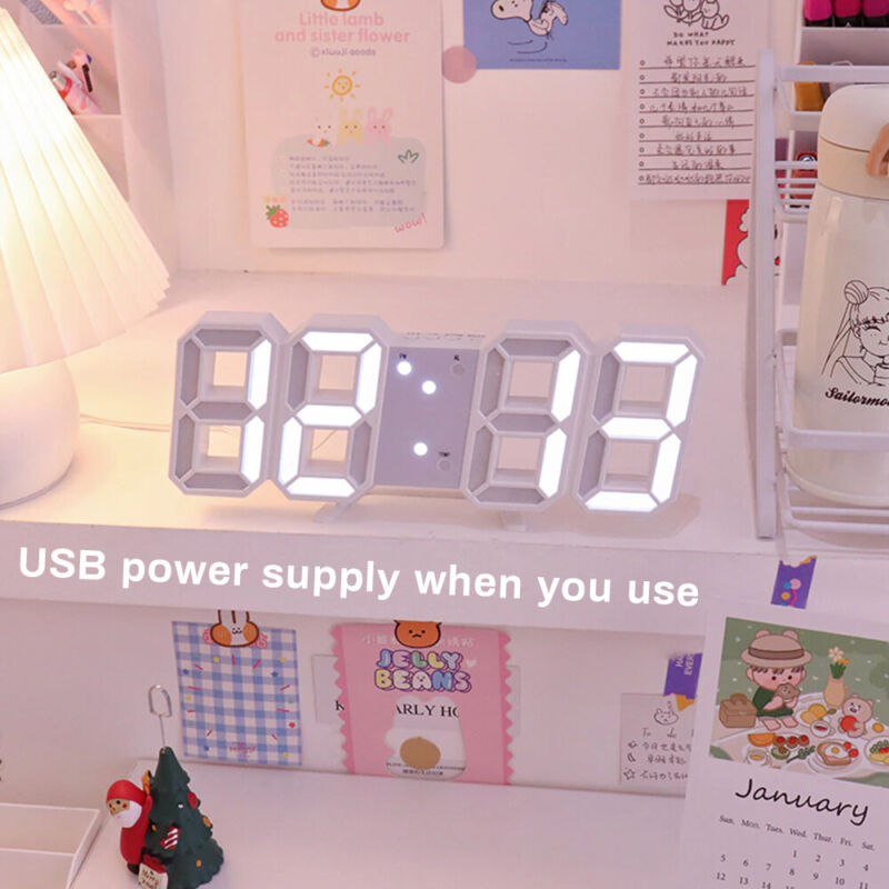 LED Wall Clock