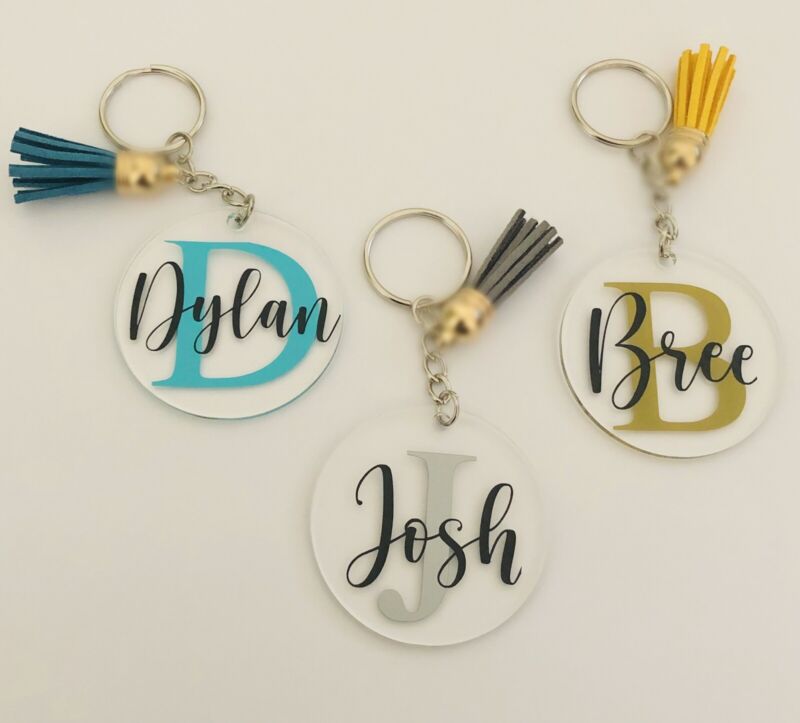Personalised keyrings