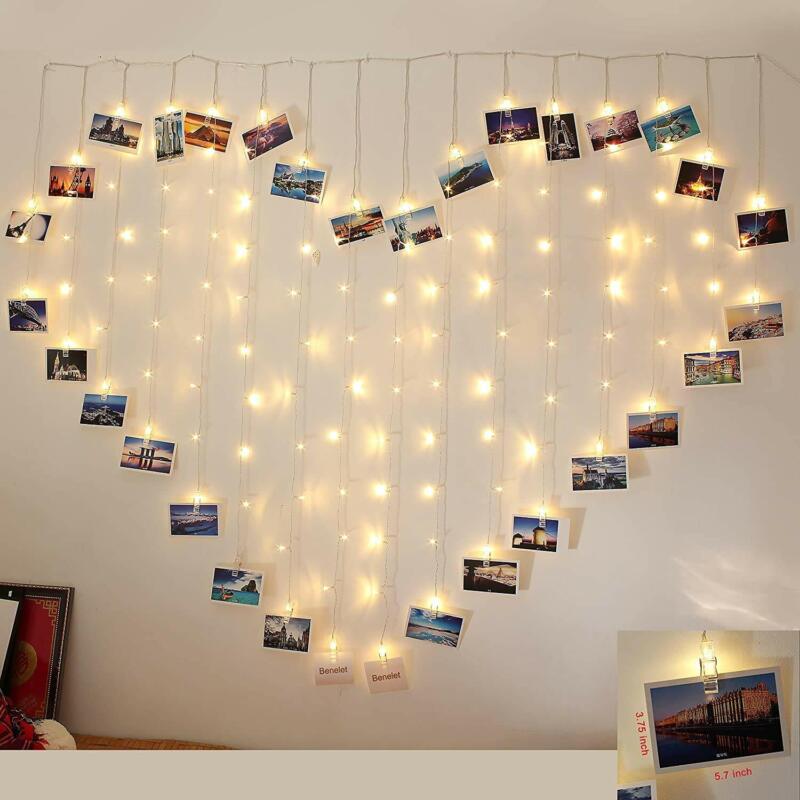 Photo clip string fairy lights