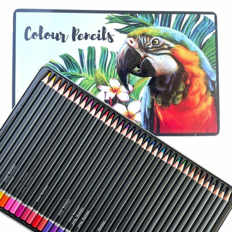 Coloured pencils
