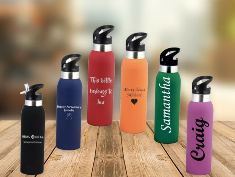 Personalised water bottle