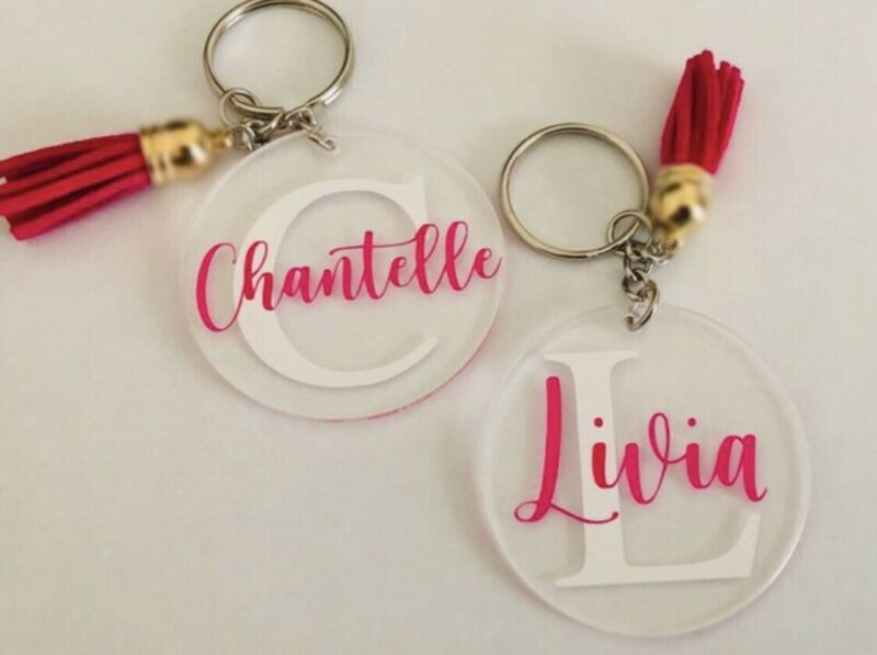 Personalised keyrings