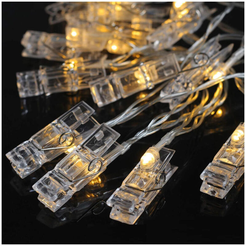 Photo clip string fairy lights
