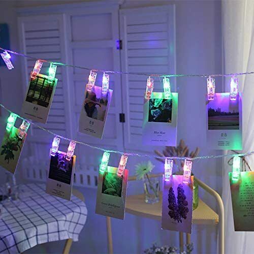 Photo clip string fairy lights