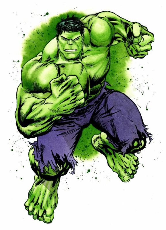 Superhero Poster Hulk
