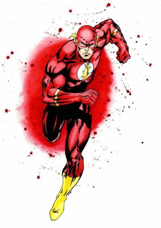 Superhero Poster Flash