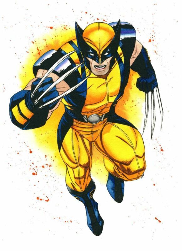 Superhero Poster Wolverine