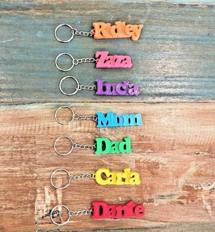 Personalised keyrings